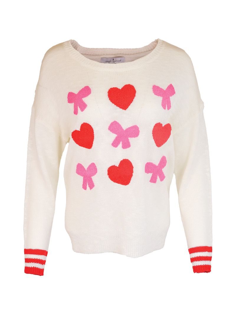 Simply Southern Valentine Everyday Sweater - Adult & Kids T-Shirts, Sweatshirts & Hoodies apparel design preview 2