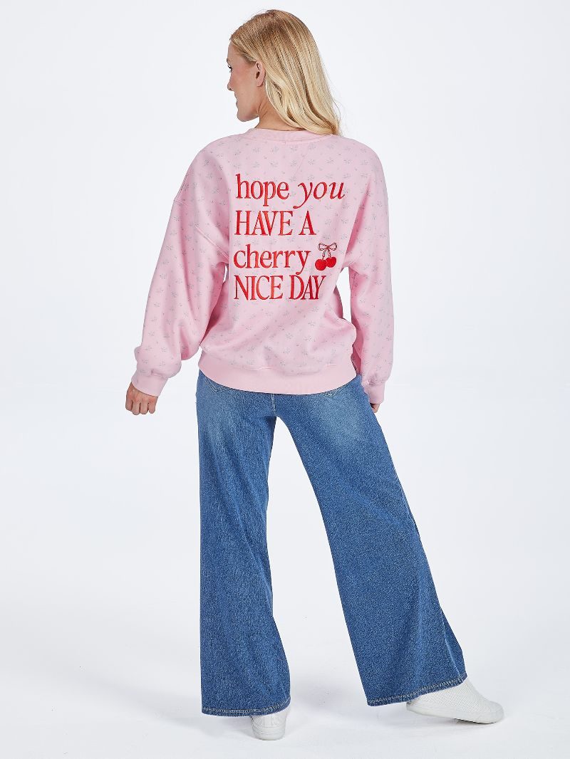 Simply Southern Cherry Day Crew - Adult & Kids T-Shirts, Sweatshirts & Hoodies apparel design preview 1
