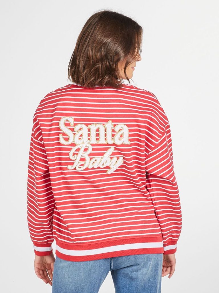 Simply Southern Santa Holiday Crew - Adult & Kids T-Shirts, Sweatshirts & Hoodies apparel design preview 1
