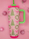 Simply Southern Holiday Patterns Tumbler 40 oz Cup - Adult & Kids T-Shirts, Sweatshirts & Hoodies apparel design preview 1
