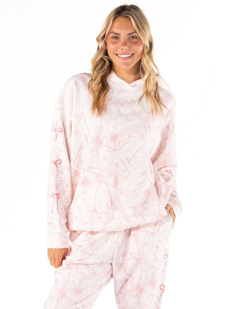Simply Southern Bow Pink Camo Pattern Alice - Adult & Kids T-Shirts, Sweatshirts & Hoodies apparel design preview 2
