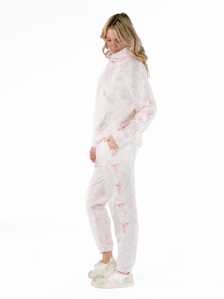 Simply Southern 0226 Pink Camo Alice Lounge Pants - Adult & Kids T-Shirts, Sweatshirts & Hoodies apparel design preview 2