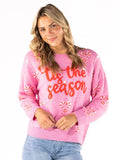 Simply Southern 0226 Candy Holiday Soft Fuzzy - Adult & Kids T-Shirts, Sweatshirts & Hoodies apparel design preview 1