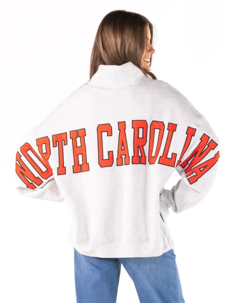 Simply Southern North Carolina Mock Neck Crew - Adult & Kids T-Shirts, Sweatshirts & Hoodies apparel design preview 1