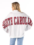 Simply Southern Red South Carolina Mock Neck Crew - Adult & Kids T-Shirts, Sweatshirts & Hoodies apparel design preview 1
