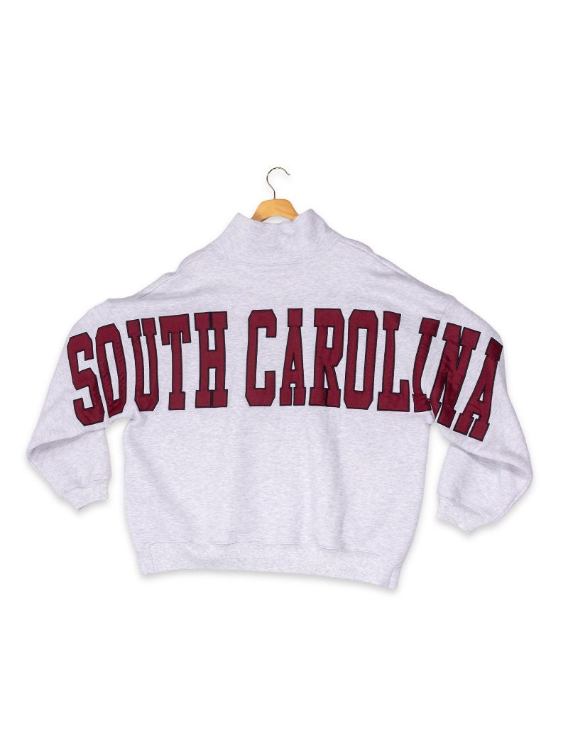 Simply Southern Red South Carolina Mock Neck Crew - Adult & Kids T-Shirts, Sweatshirts & Hoodies apparel design preview 2
