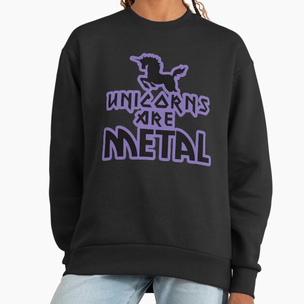 Unicorns are METAL - Adult & Kids T-Shirts, Sweatshirts & Hoodies apparel design preview 1