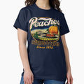 Peaches Records and Tapes 1975 Worn - Adult & Kids T-Shirts, Sweatshirts & Hoodies apparel design preview 1
