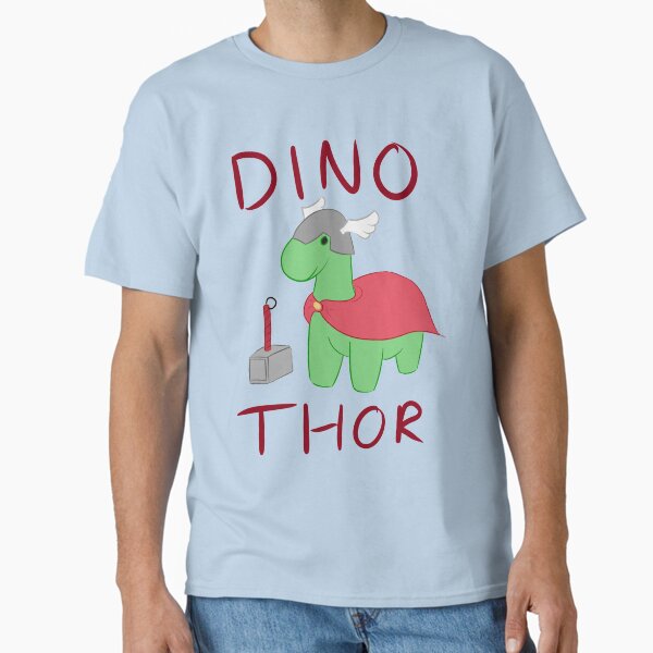 Dino Thor - Adult & Kids T-Shirts, Sweatshirts & Hoodies apparel design preview 1