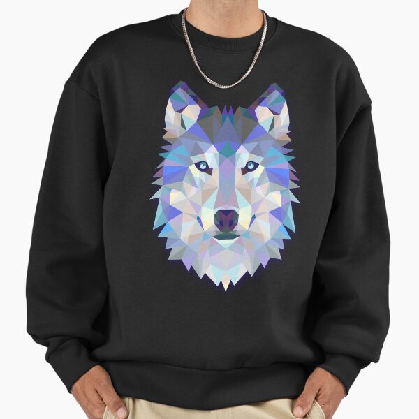 Cool Colorful Wolf - Adult & Kids T-Shirts, Sweatshirts & Hoodies apparel design preview 1