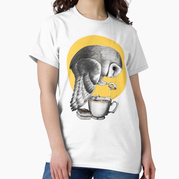 Tea Owl - Adult & Kids T-Shirts, Sweatshirts & Hoodies apparel design preview 1