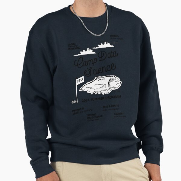 Camp Data Science 2024: ICPSR Summer Program (dark - Adult & Kids T-Shirts, Sweatshirts & Hoodies apparel design preview 1