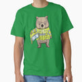 Wombat Wombats Firefighter Australia Hero Gift - Adult & Kids T-Shirts, Sweatshirts & Hoodies apparel design preview 1