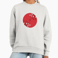 White Oriental Cherry Blossoms on Red and Chinese - Adult & Kids T-Shirts, Sweatshirts & Hoodies apparel design preview 1