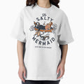 "The Salty Mermaid Dive Bar Fish Shack" Cool Retro - Adult & Kids T-Shirts, Sweatshirts & Hoodies apparel design preview 1
