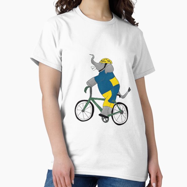 Cyclist Elephant - Adult & Kids T-Shirts, Sweatshirts & Hoodies apparel design preview 1