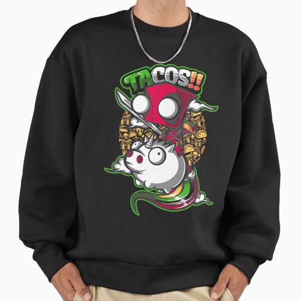 Tacos And Unicorns Sticker - Adult & Kids T-Shirts, Sweatshirts & Hoodies apparel design preview 1