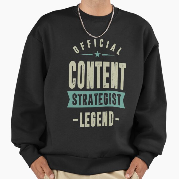 Content Strategist - Adult & Kids T-Shirts, Sweatshirts & Hoodies apparel design preview 1
