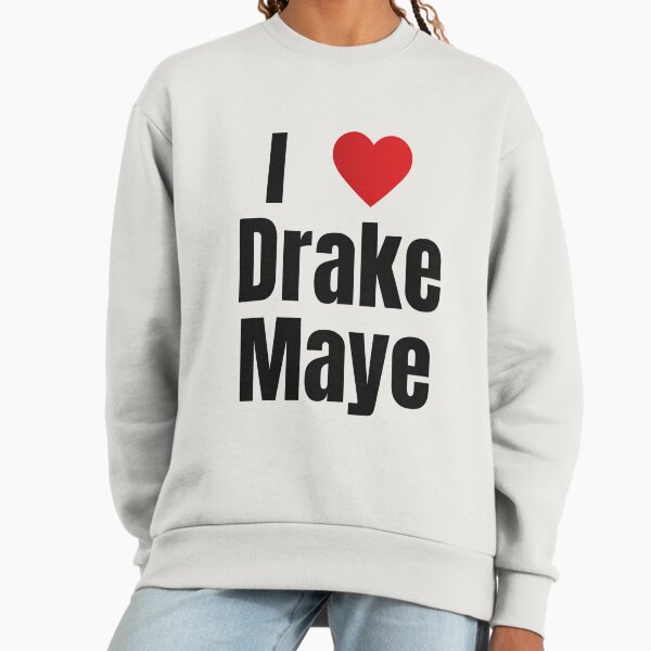 I Love Drake Maye Fan Support Heart Design - Adult & Kids T-Shirts, Sweatshirts & Hoodies apparel design preview 1
