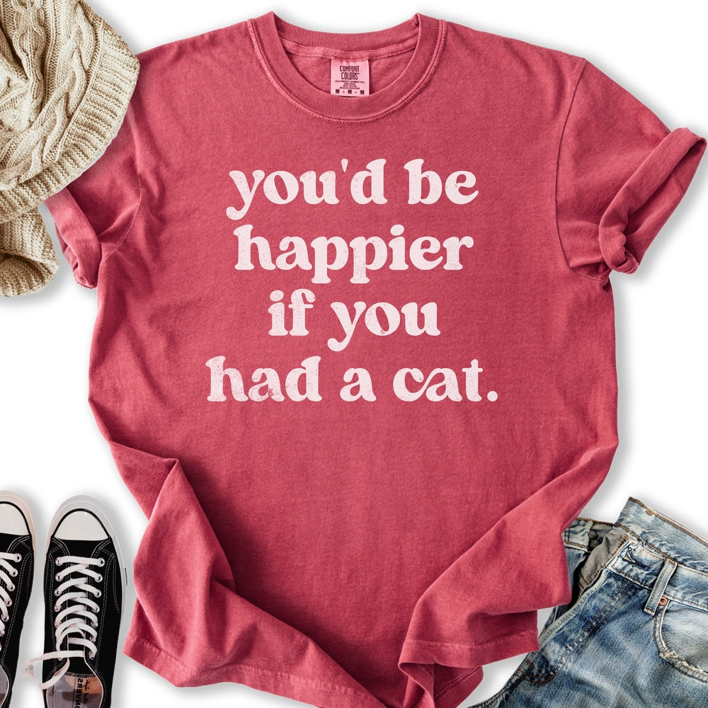 If You Had A Cat - Adult & Kids T-Shirts, Sweatshirts & Hoodies apparel design preview 1