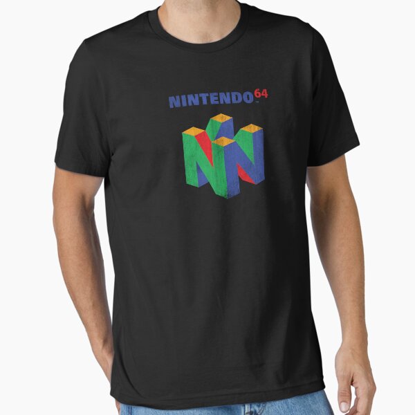 Nintendo 64 Classic Retro Vintage Logo - Adult & Kids T-Shirts, Sweatshirts & Hoodies apparel design preview 1