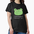 Froget About It: Cute Grumpy Frog with a Funny Frogge - Adult & Kids T-Shirts, Sweatshirts & Hoodies apparel design preview 1