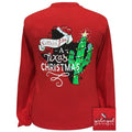 Girlie Girl Originals Texas Christmas Cactus - Adult & Kids T-Shirts, Sweatshirts & Hoodies apparel design preview 1