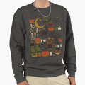 Vintage Halloween - Adult & Kids T-Shirts, Sweatshirts & Hoodies apparel design preview 1