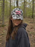 Country Life Pink Deer Camo Cap Hat - Adult & Kids T-Shirts, Sweatshirts & Hoodies apparel design preview 1
