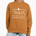 I teach. What is your superpower? - Adult & Kids T-Shirts, Sweatshirts & Hoodies apparel design preview 1