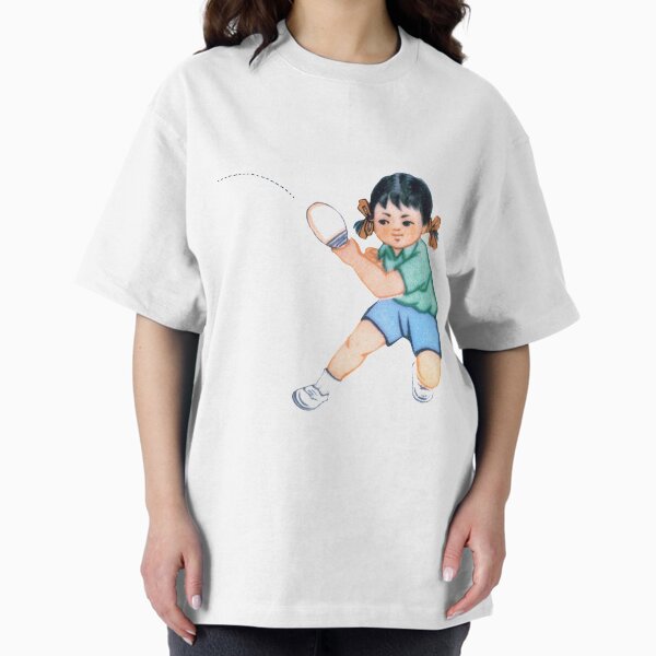 Ping Pong Girl - Adult & Kids T-Shirts, Sweatshirts & Hoodies apparel design preview 1