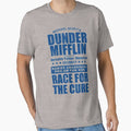 Dunder Mifflin Rabies Awareness Race for the Cure - Adult & Kids T-Shirts, Sweatshirts & Hoodies apparel design preview 1