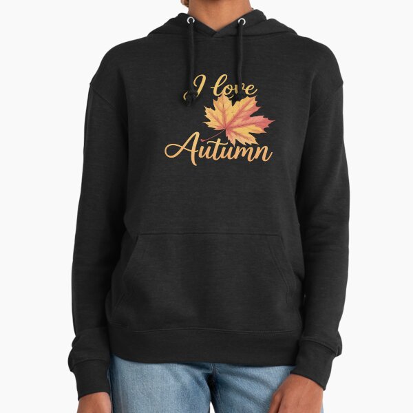 Fall Leaf, I Love Autumn Lovers - Adult & Kids T-Shirts, Sweatshirts & Hoodies apparel design preview 1