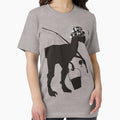 Funny fly fishing dinosaur - Adult & Kids T-Shirts, Sweatshirts & Hoodies apparel design preview 1