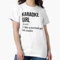 Karaoke Girl Definition - Adult & Kids T-Shirts, Sweatshirts & Hoodies apparel design preview 1