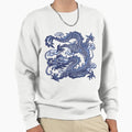 Dragon blue and white - Adult & Kids T-Shirts, Sweatshirts & Hoodies apparel design preview 1