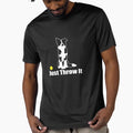 Just Throw It Border Collie Dog NickerStickers® on - Adult & Kids T-Shirts, Sweatshirts & Hoodies apparel design preview 1