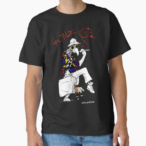 Gonzo- Fear and Loathing in Las Vegas parody - Adult & Kids T-Shirts, Sweatshirts & Hoodies apparel design preview 1