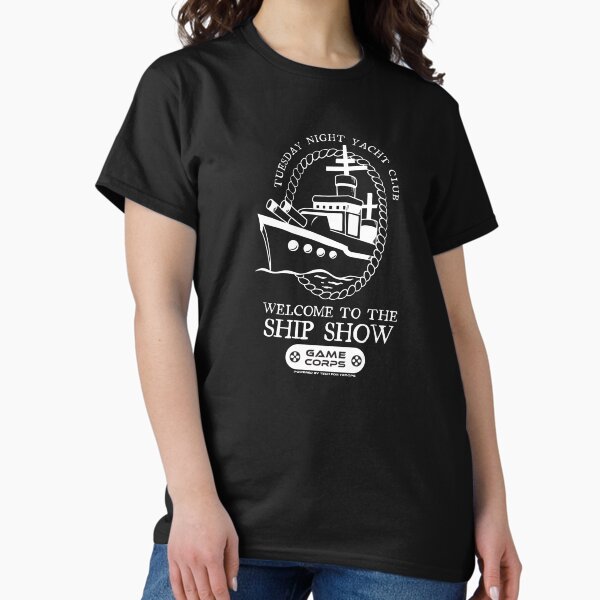 Welcome to the Ship Show (White) - Adult & Kids T-Shirts, Sweatshirts & Hoodies apparel design preview 1
