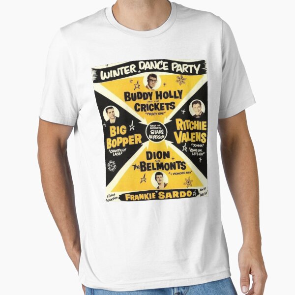 Winter Dance Party 1959 - Adult & Kids T-Shirts, Sweatshirts & Hoodies apparel design preview 1