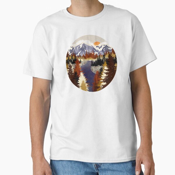 Autumn River - Adult & Kids T-Shirts, Sweatshirts & Hoodies apparel design preview 1