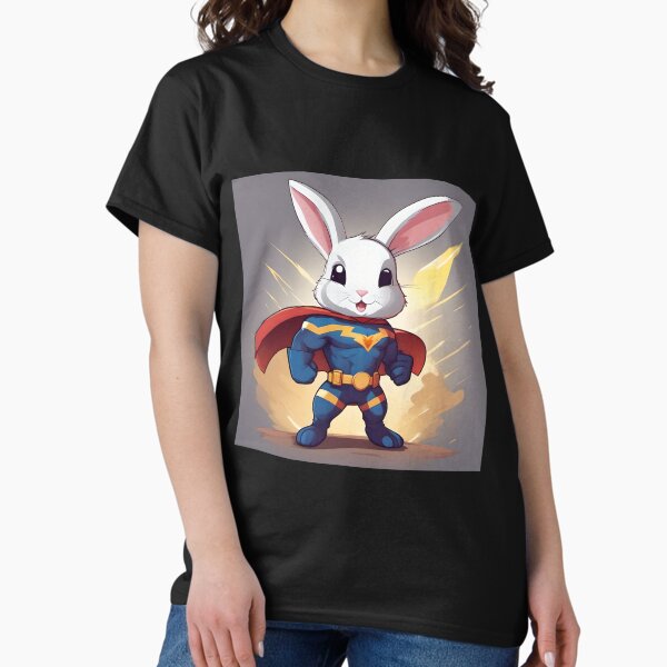 Superhero Bunny - Adult & Kids T-Shirts, Sweatshirts & Hoodies apparel design preview 1