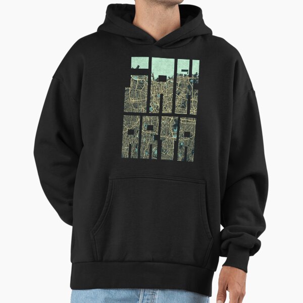 Jakarta City Map of Indonesia Summer - Adult & Kids T-Shirts, Sweatshirts & Hoodies apparel design preview 1