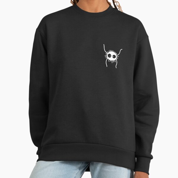Soot Sprite of Spirited Away with Japanese Kanji - Adult & Kids T-Shirts, Sweatshirts & Hoodies apparel design preview 1