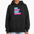 Eat, Sleep, Fall, and Repeat - Adult & Kids T-Shirts, Sweatshirts & Hoodies apparel design preview 1