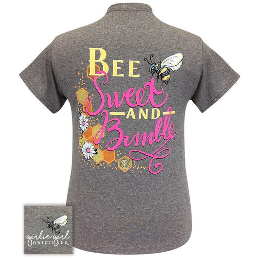 Girlie Girl Originals Preppy Bee Sweet And Bumble - Adult & Kids T-Shirts, Sweatshirts & Hoodies apparel design preview 1