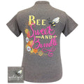 Girlie Girl Originals Preppy Bee Sweet And Bumble - Adult & Kids T-Shirts, Sweatshirts & Hoodies apparel design preview 1