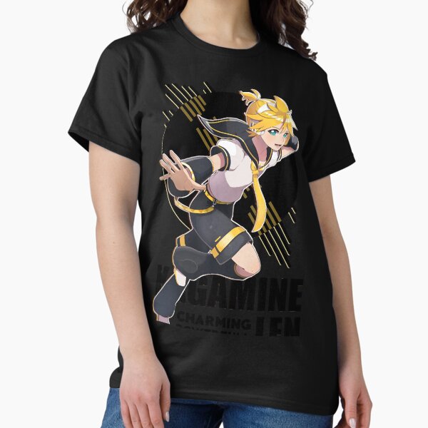 Kagamine Len Charming Powerfull - Adult & Kids T-Shirts, Sweatshirts & Hoodies apparel design preview 1