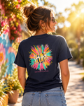 Southern Couture Classic Shine Burst Navy - Adult & Kids T-Shirts, Sweatshirts & Hoodies apparel design preview 1