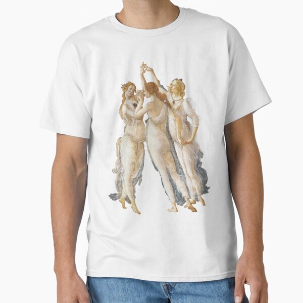 Botticelli Three Graces - Adult & Kids T-Shirts, Sweatshirts & Hoodies apparel design preview 1